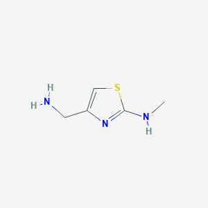 4-(Aminomethyl)-N-methylthiazol-2-amine