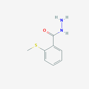 molecular formula C8H10N2OS B1303701 2-(Methylsulfanyl)benzenecarbohydrazide CAS No. 885949-42-8