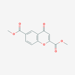 Dimethyl 4-oxo-4H-chromene-2,6-dicarboxylate