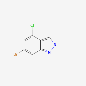 6-bromo-4-chloro-2-methyl-2H-indazole