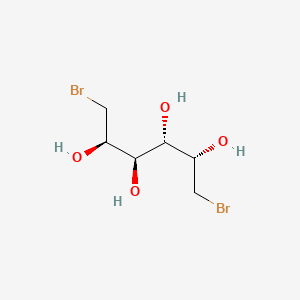 (2R,3R,4S,5S)-1,6-Dibromohexane-2,3,4,5-tetraol