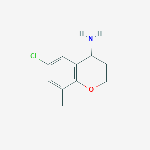 6-Chloro-8-methylchroman-4-amine