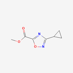 Methyl 3-cyclopropyl-1,2,4-oxadiazole-5-carboxylate