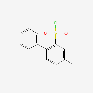 4-Methyl-[1,1'-biphenyl]-2-sulfonyl chloride