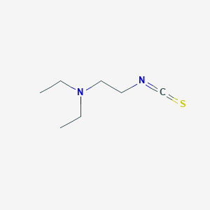 molecular formula C7H14N2S B1303731 N,N-二乙基-2-异硫氰酸乙胺 CAS No. 32813-52-8
