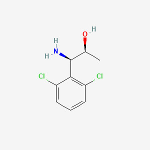 (1R,2S)-1-Amino-1-(2,6-dichlorophenyl)propan-2-OL