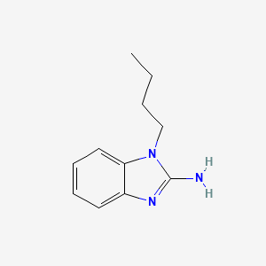 molecular formula C11H15N3 B1303733 1-丁基-1H-苯并咪唑-2-胺 CAS No. 91337-45-0