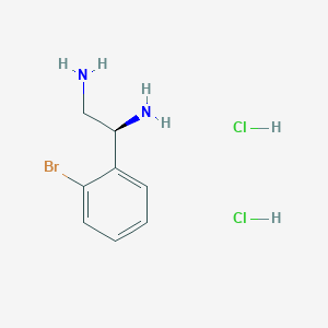 (1S)-1-(2-Bromophenyl)ethane-1,2-diamine 2hcl