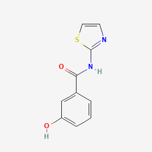 3-hydroxy-N-(1,3-thiazol-2-yl)benzamide