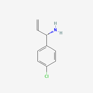 (1S)-1-(4-Chlorophenyl)prop-2-enylamine