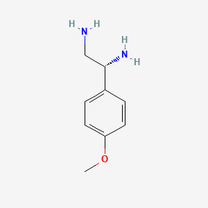 (1R)-1-(4-Methoxyphenyl)ethane-1,2-diamine