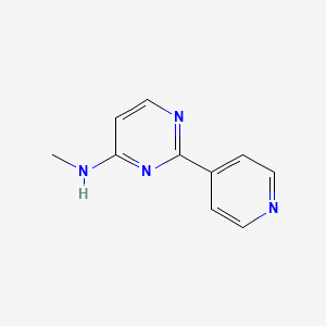 N-Methyl-2-(pyridin-4-yl)pyrimidin-4-amine