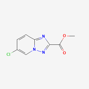 Methyl 6-chloro-[1,2,4]triazolo[1,5-A]pyridine-2-carboxylate