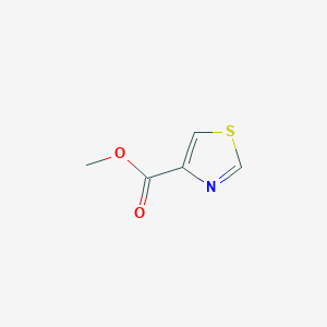 molecular formula C5H5NO2S B1303759 甲基噻唑-4-羧酸酯 CAS No. 59418-09-6