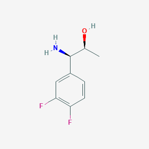 (1R,2S)-1-Amino-1-(3,4-difluorophenyl)propan-2-OL