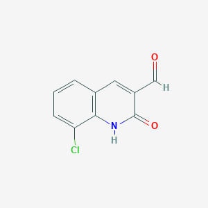 8-Chloro-2-hydroxyquinoline-3-carbaldehyde