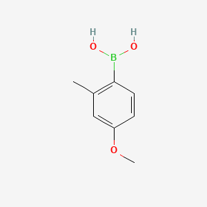 molecular formula C8H11BO3 B1303774 4-Methoxy-2-methylphenylboronic acid CAS No. 208399-66-0