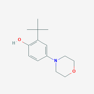 2-(Tert-butyl)-4-morpholinophenol