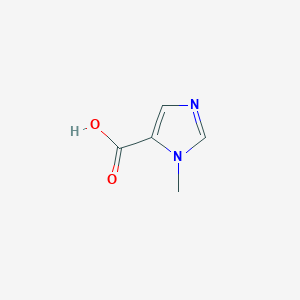 molecular formula C5H6N2O2 B1303777 1-methyl-1H-imidazole-5-carboxylic acid CAS No. 41806-40-0