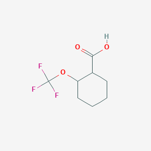 2-(Trifluoromethoxy)cyclohexane-1-carboxylicacid