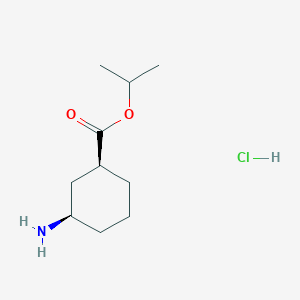 Isopropyl (1S,3R)-3-aminocyclohexane-1-carboxylate hcl