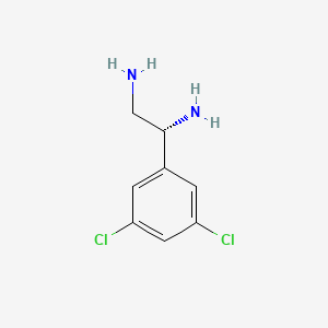 (1R)-1-(3,5-Dichlorophenyl)ethane-1,2-diamine