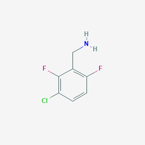 molecular formula C7H6ClF2N B1303785 3-Chloro-2,6-difluorobenzylamine CAS No. 261762-46-3