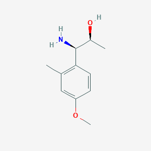 (1R,2S)-1-Amino-1-(4-methoxy-2-methylphenyl)propan-2-OL