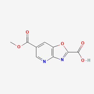 6-(Methoxycarbonyl)oxazolo[4,5-b]pyridine-2-carboxylic acid