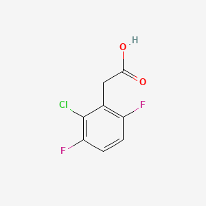 molecular formula C8H5ClF2O2 B1303789 2-Chloro-3,6-difluorophenylacetic acid CAS No. 261762-52-1