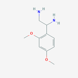 1-(2,4-Dimethoxyphenyl)ethane-1,2-diamine