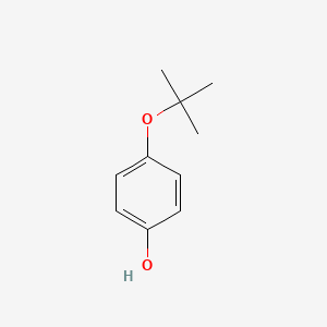 molecular formula C10H14O2 B1303793 4-(tert-Butoxy)phenol CAS No. 2460-87-9