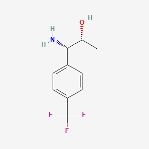 (1S,2R)-1-Amino-1-[4-(trifluoromethyl)phenyl]propan-2-OL