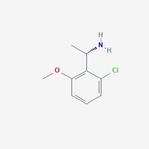 (S)-1-(2-Chloro-6-methoxyphenyl)ethan-1-amine