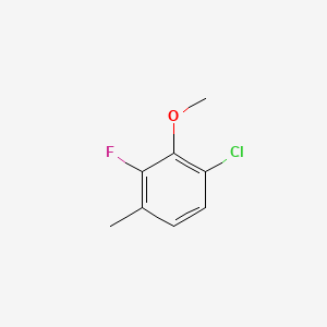 molecular formula C8H8ClFO B1303797 6-Chloro-2-fluoro-3-methylanisole CAS No. 261762-80-5