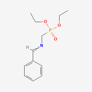 molecular formula C12H18NO3P B1303800 N-(diethoxyphosphorylmethyl)-1-phenylmethanimine CAS No. 50917-73-2