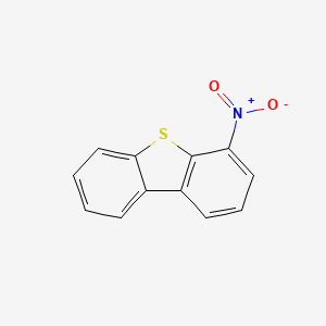 molecular formula C12H7NO2S B13038053 6-Nitro-8-thiatricyclo[7.4.0.0^{2,7}]trideca-1(9),2(7),3,5,10,12-hexaene 