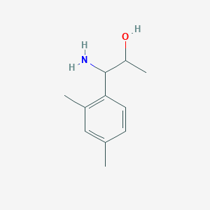 1-Amino-1-(2,4-dimethylphenyl)propan-2-OL