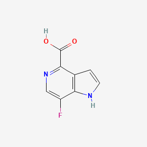 7-fluoro-1H-pyrrolo[3,2-c]pyridine-4-carboxylic acid