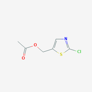 molecular formula C6H6ClNO2S B1303817 (2-Chloro-1,3-thiazol-5-yl)methyl acetate CAS No. 339018-65-4