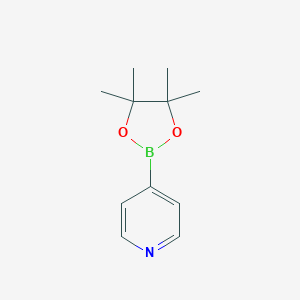 molecular formula C11H16BNO2 B130382 4-(4,4,5,5-四甲基-1,3,2-二氧杂硼烷-2-基)吡啶 CAS No. 181219-01-2