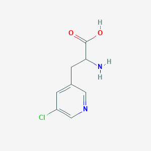 2-Amino-3-(5-chloropyridin-3-YL)propanoicacid2hcl