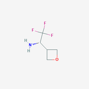 (S)-2,2,2-Trifluoro-1-(oxetan-3-YL)ethan-1-amine