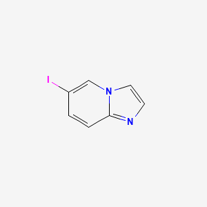 molecular formula C7H5IN2 B1303834 6-碘咪唑并[1,2-a]吡啶 CAS No. 426825-75-4