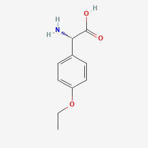 (S)-2-Amino-2-(4-ethoxyphenyl)aceticacidhcl