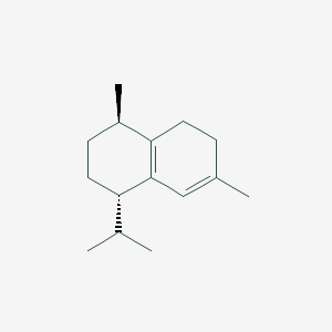 molecular formula C15H24 B13038376 (1S,4R)-1-Isopropyl-4,7-dimethyl-1,2,3,4,5,6-hexahydronaphthalene 