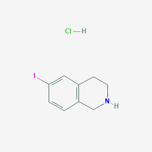 6-Iodo-1,2,3,4-tetrahydroisoquinoline hydrochloride