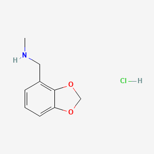 1-(Benzo[d][1,3]dioxol-4-yl)-N-methylmethanamine hydrochloride