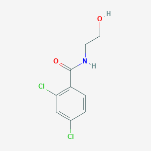 molecular formula C9H9Cl2NO2 B1303849 2,4-dichloro-N-(2-hydroxyethyl)benzamide CAS No. 20656-08-0