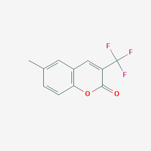 6-Methyl-3-(trifluoromethyl)-2H-chromen-2-one